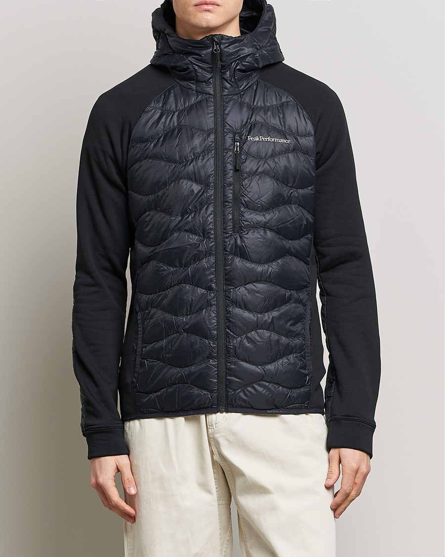 Hombres | Abrigos y chaquetas | Peak Performance | Helium Hooded Hybrid Black