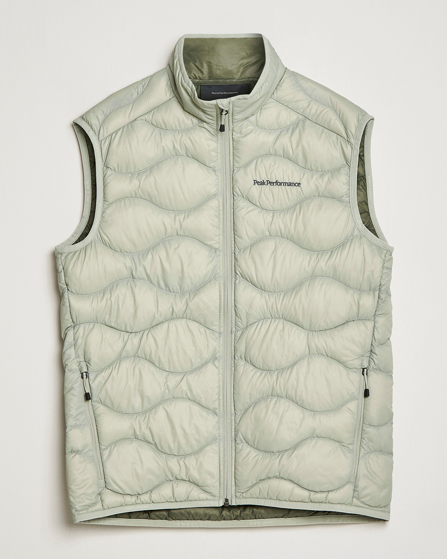 Hombres | Abrigos y chaquetas | Peak Performance | Helium Down Vest Limit Green