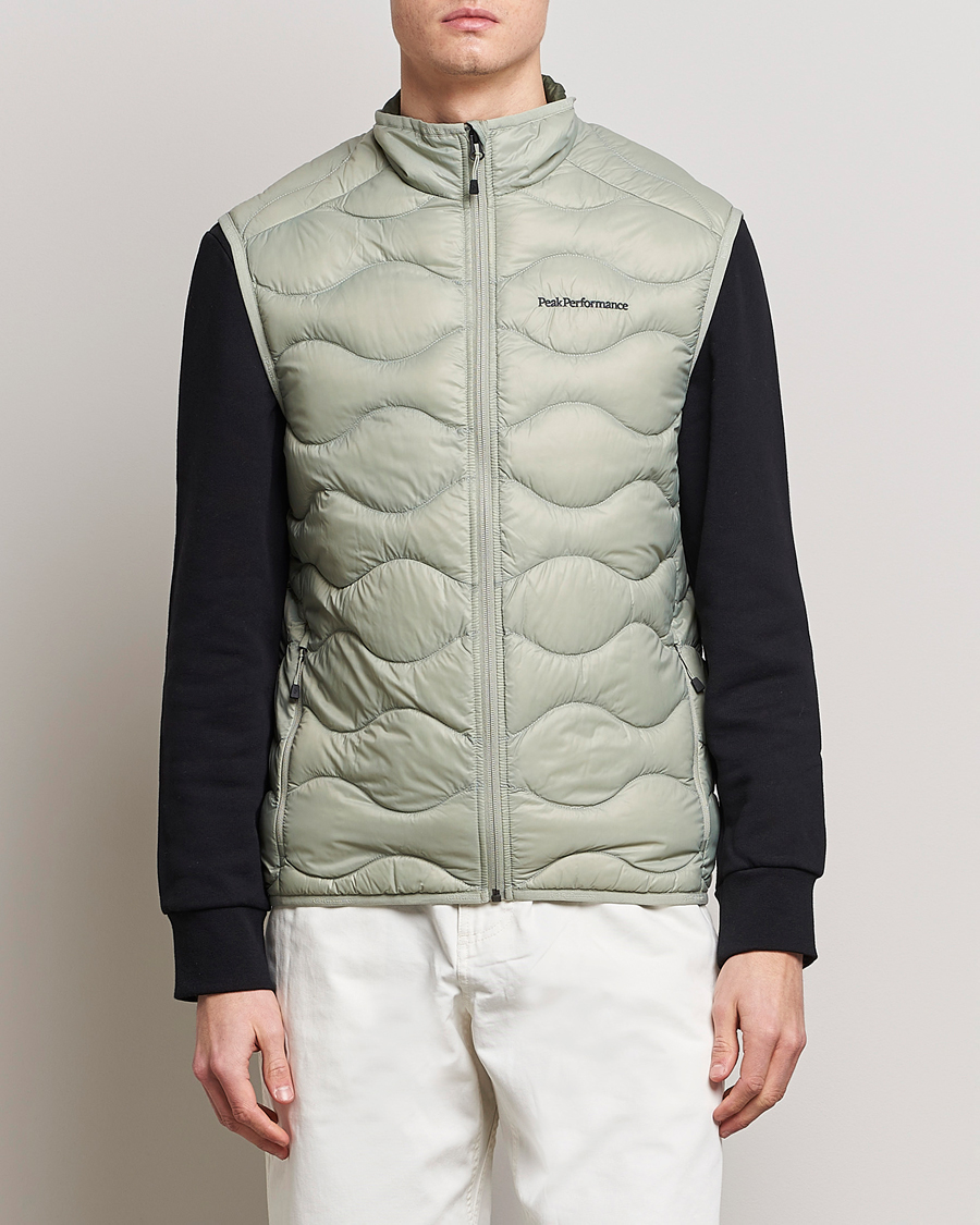 Hombres | Abrigos y chaquetas | Peak Performance | Helium Down Vest Limit Green