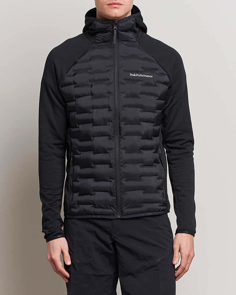 Hombres | Abrigos y chaquetas | Peak Performance | Argon Hybrid Hooded Jacket Black
