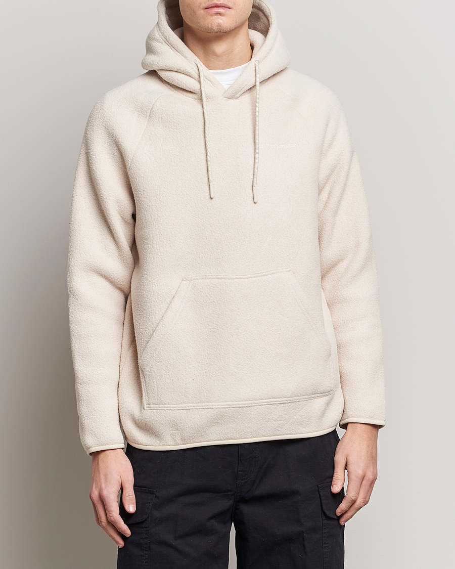 Hombres | Jerséis y prendas de punto | Peak Performance | Fleece Hood Sand Fog