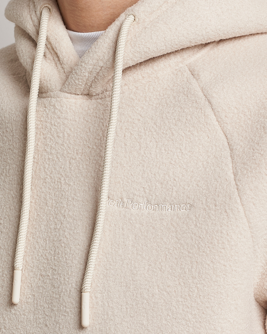 Hombres | Jerséis y prendas de punto | Peak Performance | Fleece Hood Sand Fog