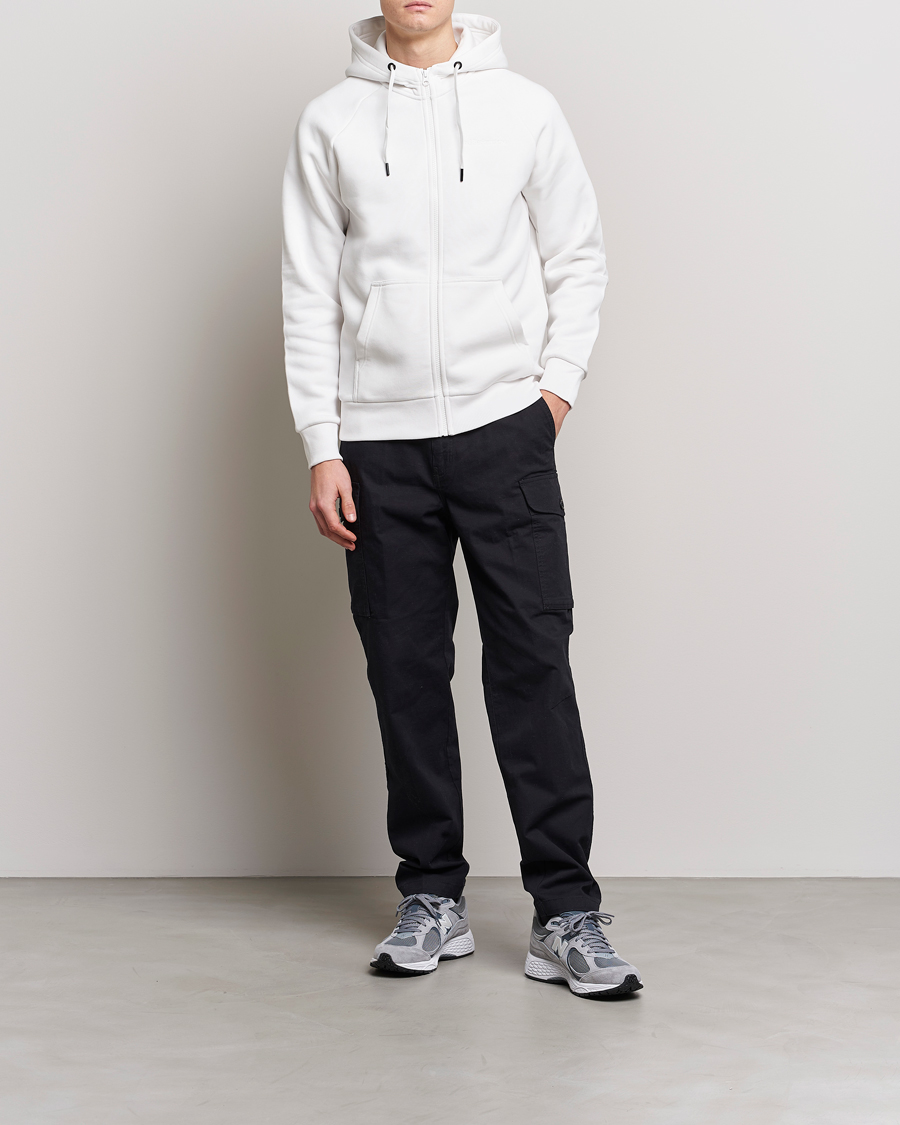 Hombres | Jerséis y prendas de punto | Peak Performance | Original Small Logo Full Zip Off White