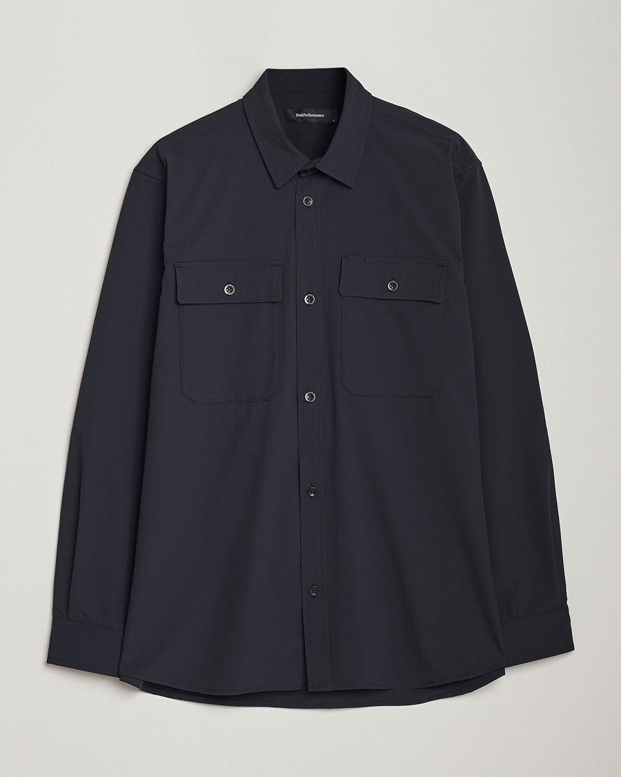 Hombres | Camisas | Peak Performance | M Strech Tech Shirt Black