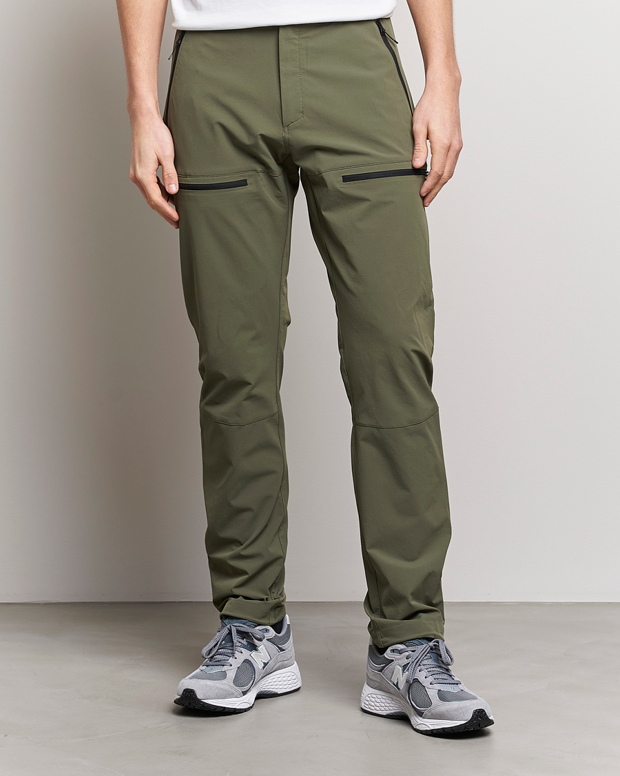 Hombres | Pantalones | Peak Performance | Stretch Trek Pants Pine Needle