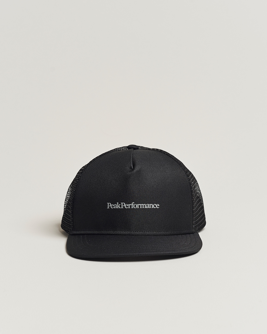 Hombres | Peak Performance Trucker Cap Black | Peak Performance | Trucker Cap Black
