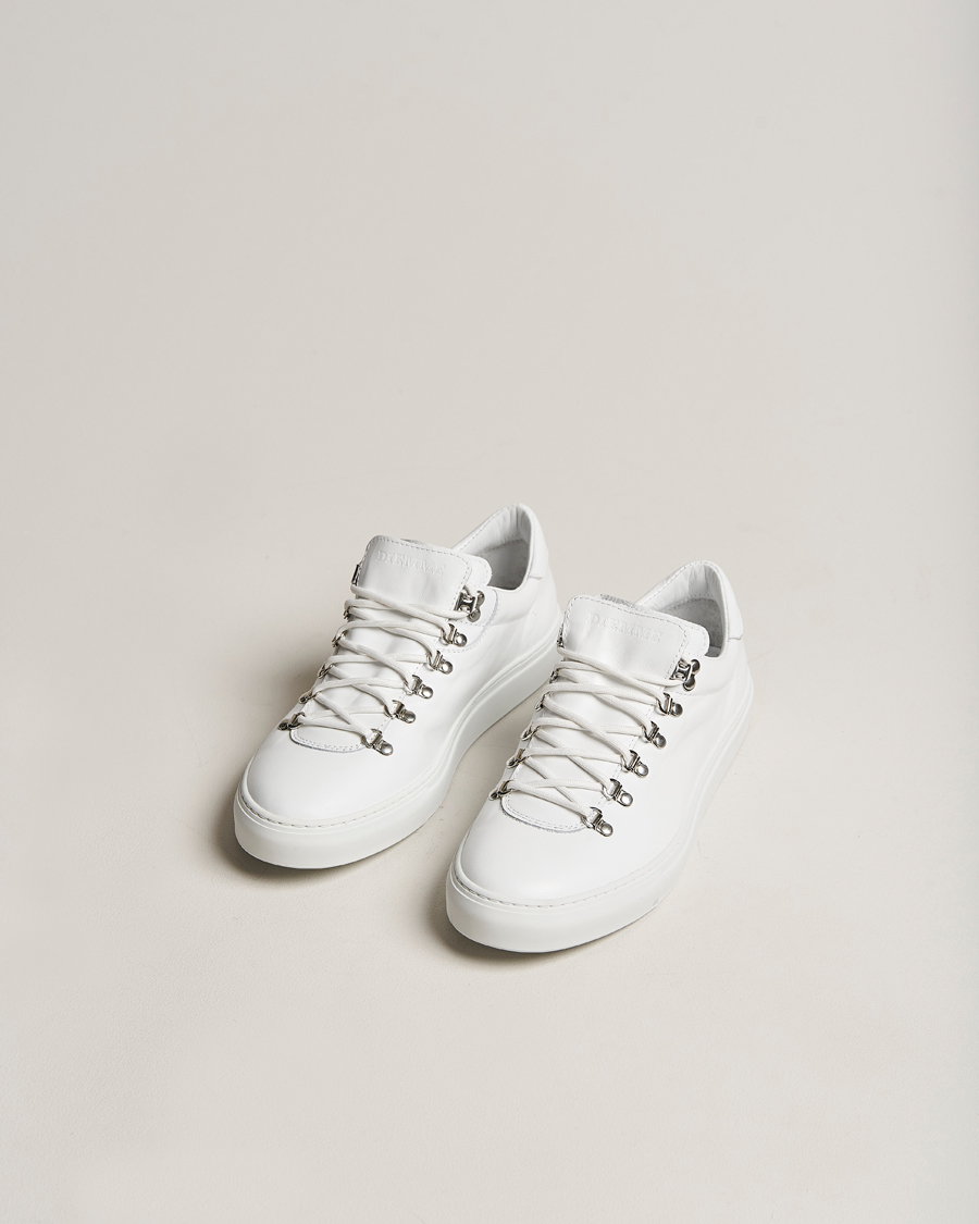 Hombres | Zapatillas blancas | Diemme | Marostica Low Sneaker White Nappa