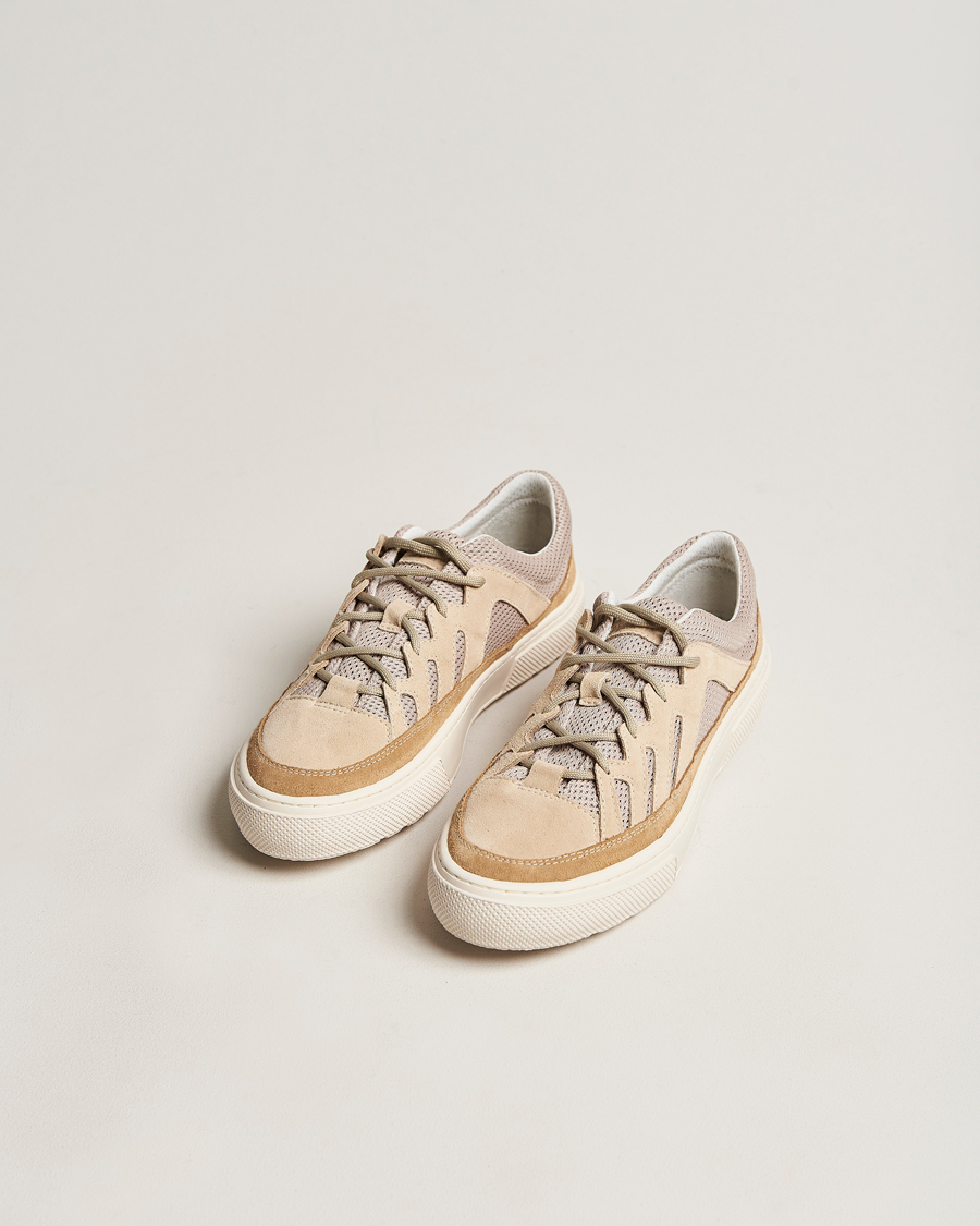 Hombres | Diemme Lonato Low Sneaker Beige Mesh | Diemme | Lonato Low Sneaker Beige Mesh