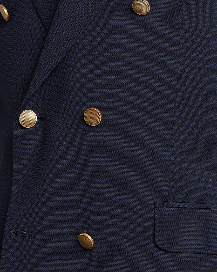 Hombres | Blazers | Oscar Jacobson | Farris Double Breasted Club Blazer Navy