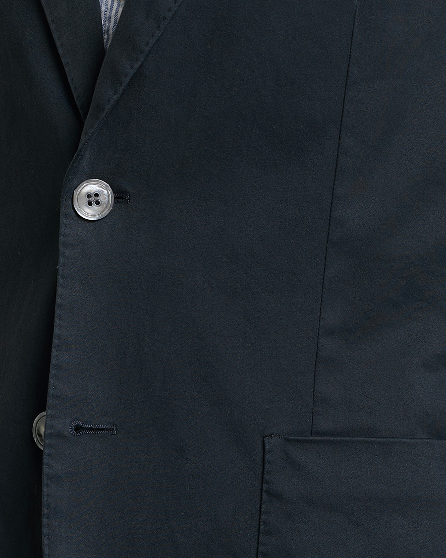 Hombres | Blazers | Oscar Jacobson | Egel Cotton Blazer Navy