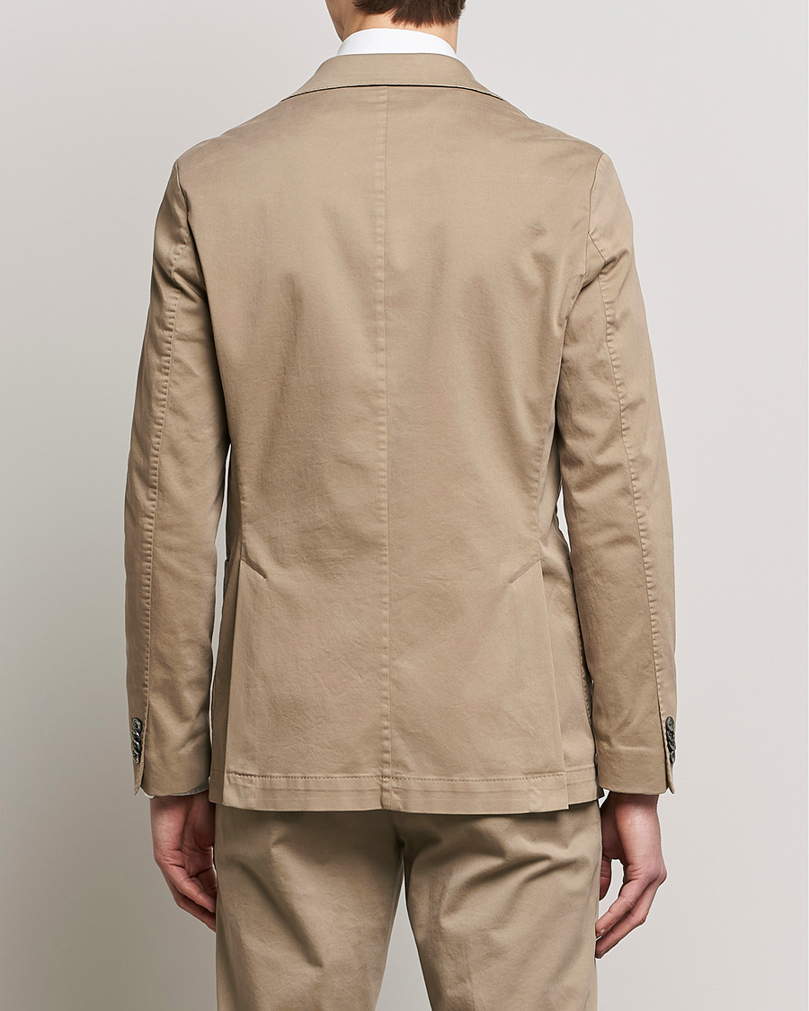 Hombres | Blazers | Oscar Jacobson | Egel Cotton Blazer Beige