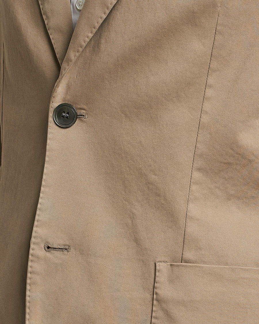 Hombres | Blazers | Oscar Jacobson | Egel Cotton Blazer Beige