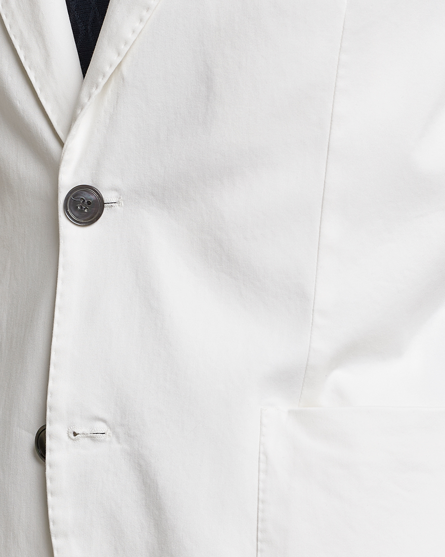Hombres | Blazers | Oscar Jacobson | Egel Cotton Blazer White