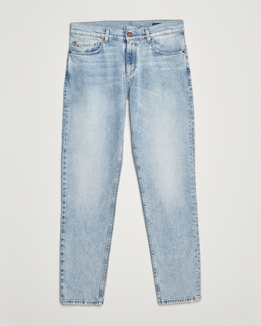 Hombres | Vaqueros | Oscar Jacobson | Albert Cotton Stretch Jeans Light Wash