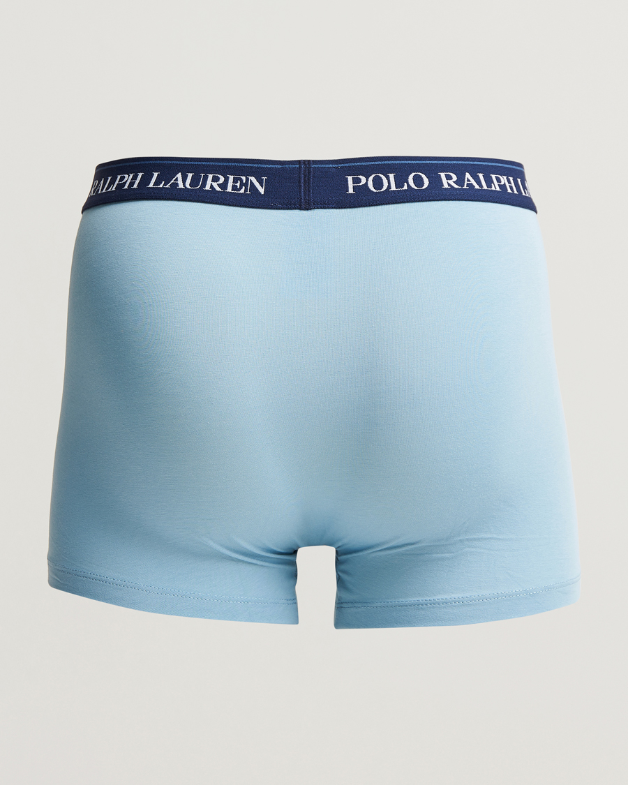 Hombres | Ropa interior y calcetines | Polo Ralph Lauren | 3-Pack Trunk Blue/Orange/Steel Blue