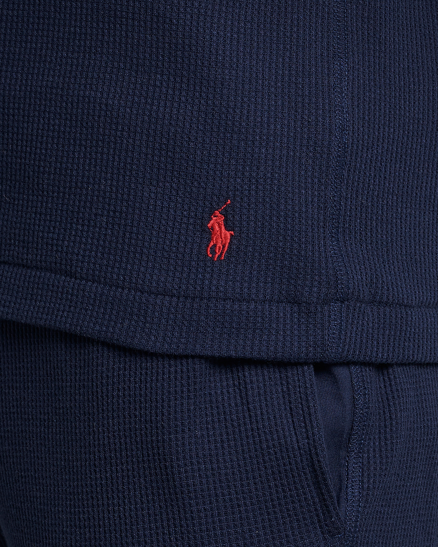 Hombres | Camisetas | Polo Ralph Lauren | Waffle Long Sleeve Crew Neck Cruise Navy