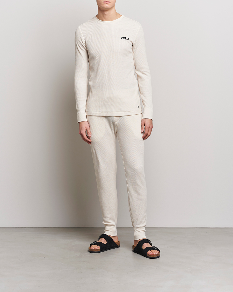 Hombres | Pantalones | Polo Ralph Lauren | Waffle Sweatpants Guide Cream