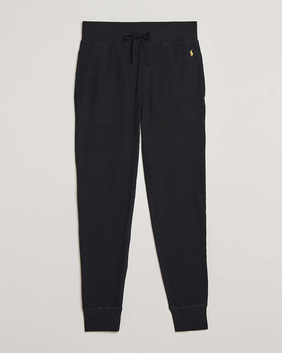 Hombres | Pantalones | Polo Ralph Lauren | Waffle Sweatpants Black
