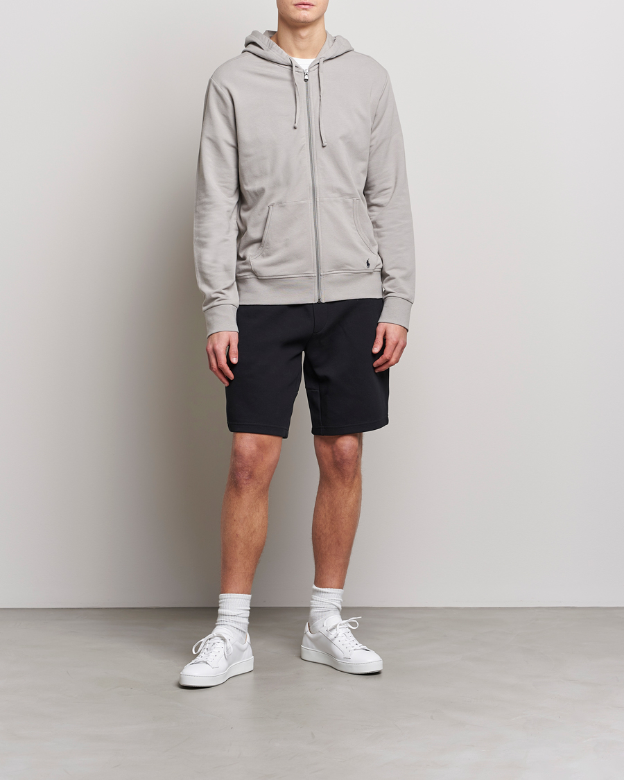 Hombres | Jerséis y prendas de punto | Polo Ralph Lauren | Cotton Jersey Long Sleeve Hoodie Grey Frog