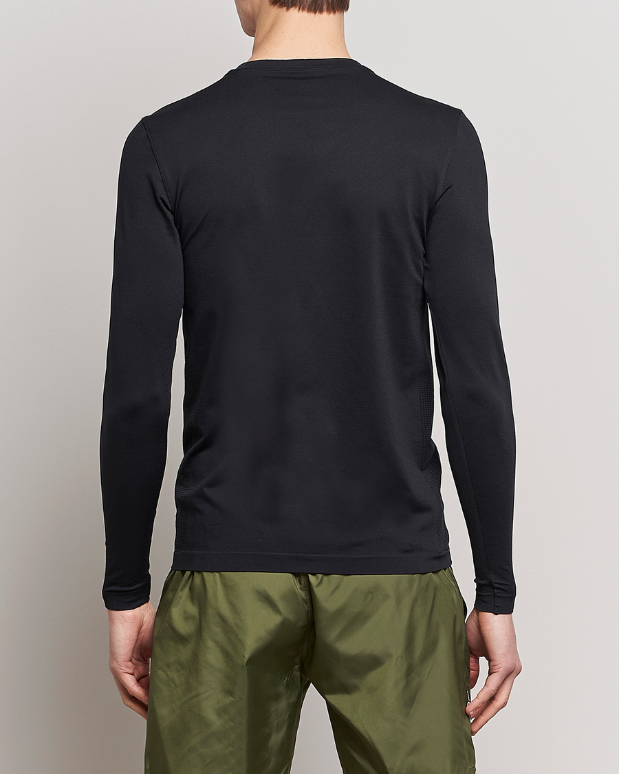 Hombres | Camisetas | Polo Ralph Lauren | Performance Seamless Long Sleeve Tee Polo Black