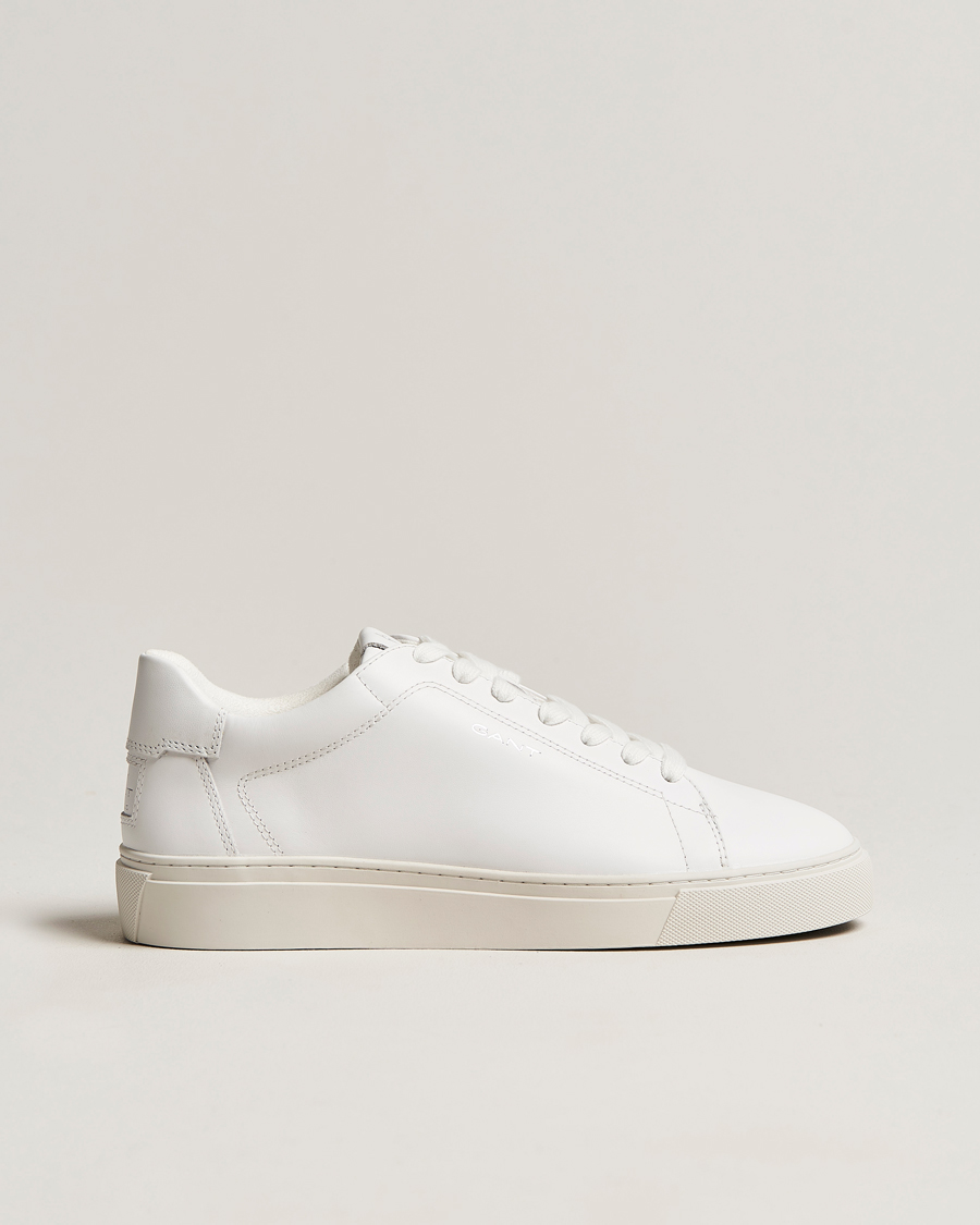 Hombres | GANT Mc Julien Leather Sneaker White | GANT | Mc Julien Leather Sneaker White