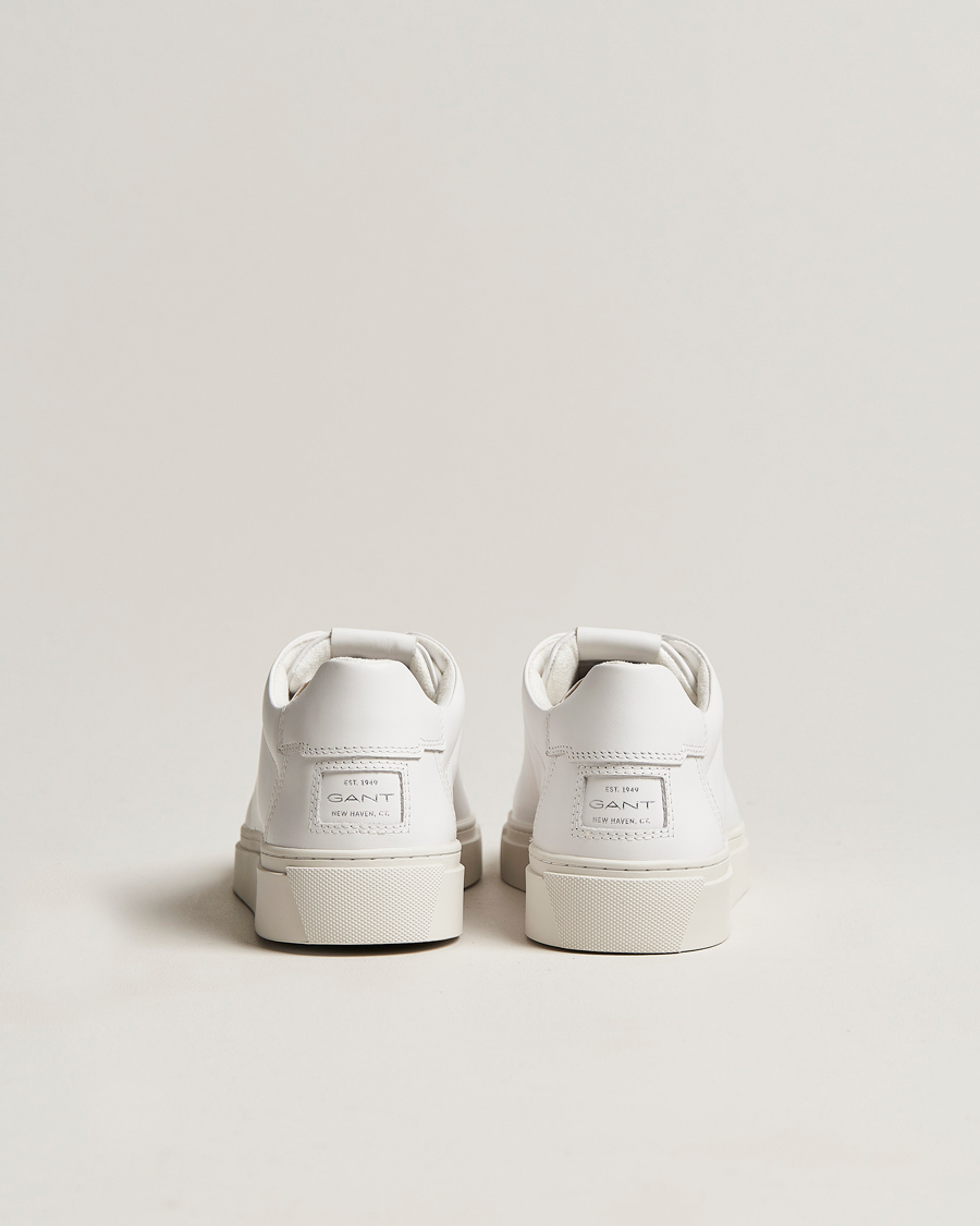 Hombres | GANT Mc Julien Leather Sneaker White | GANT | Mc Julien Leather Sneaker White