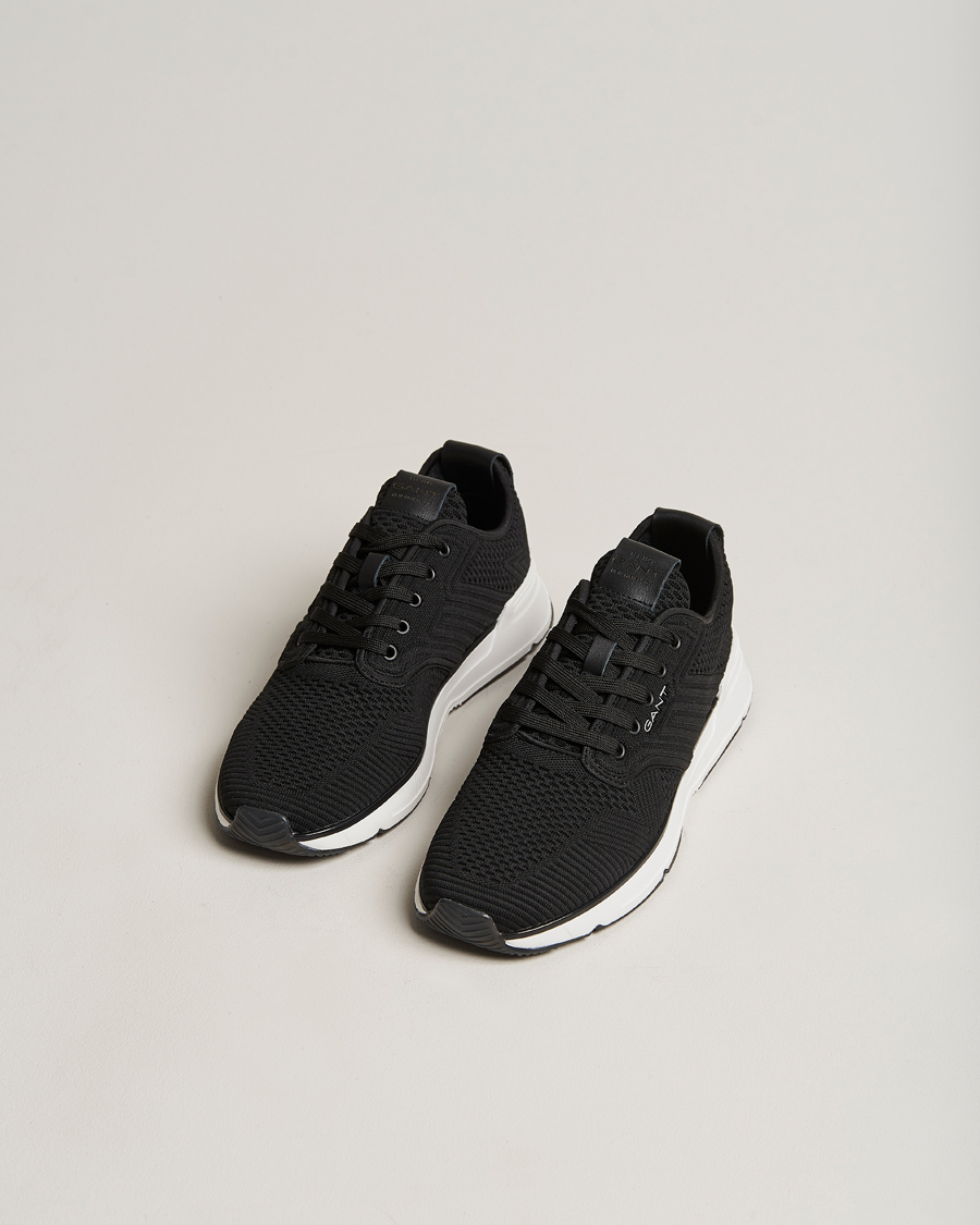 Hombres | GANT Beeker Mesh Sneaker Black | GANT | Beeker Mesh Sneaker Black