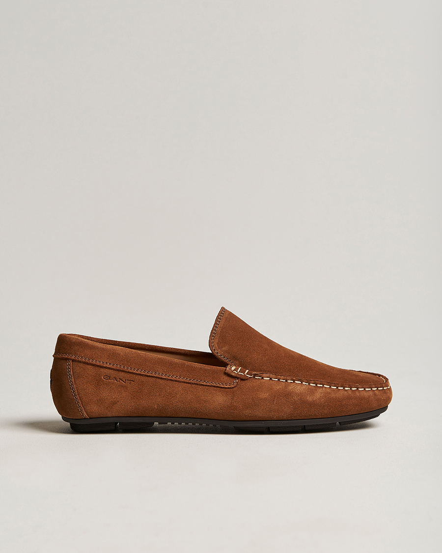 Hombres | GANT Mc Bay Suede Car Shoe Cognac | GANT | Mc Bay Suede Car Shoe Cognac