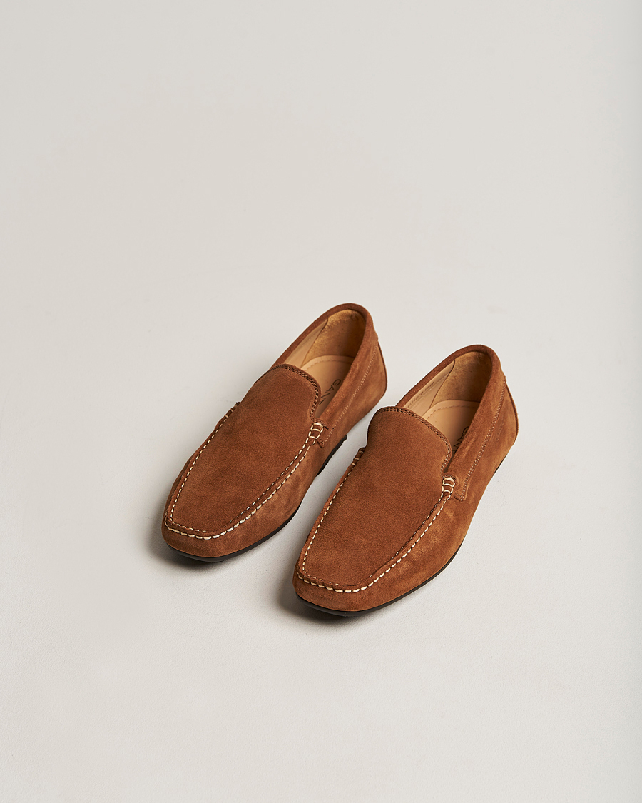 Hombres | GANT Mc Bay Suede Car Shoe Cognac | GANT | Mc Bay Suede Car Shoe Cognac