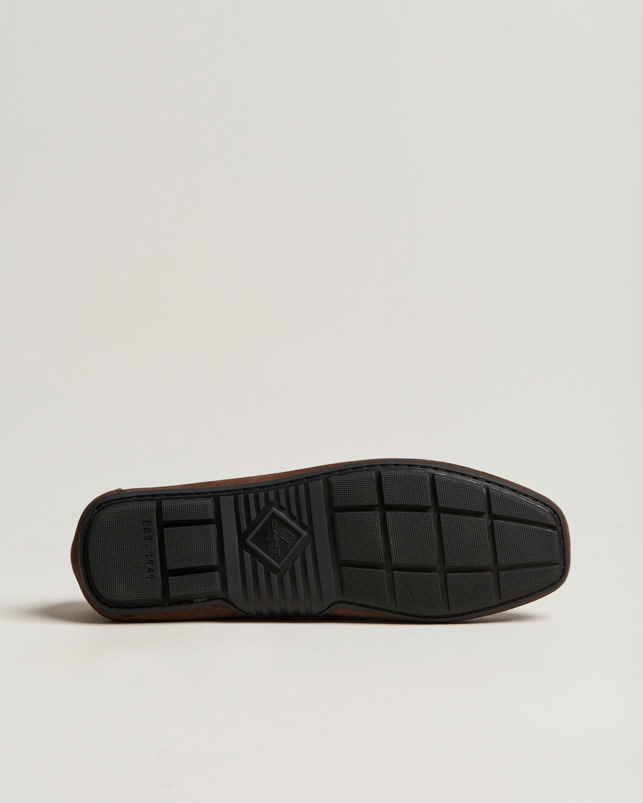 Hombres | GANT Mc Bay Suede Car Shoe Dark Brown | Gant | Mc Bay Suede Car Shoe Dark Brown