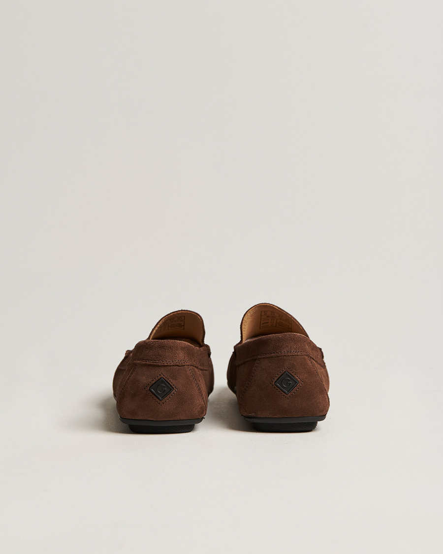 Hombres | GANT Mc Bay Suede Car Shoe Dark Brown | Gant | Mc Bay Suede Car Shoe Dark Brown
