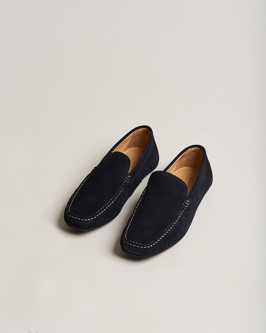 Hombres | GANT Mc Bay Suede Car Shoe Marine | Gant | Mc Bay Suede Car Shoe Marine