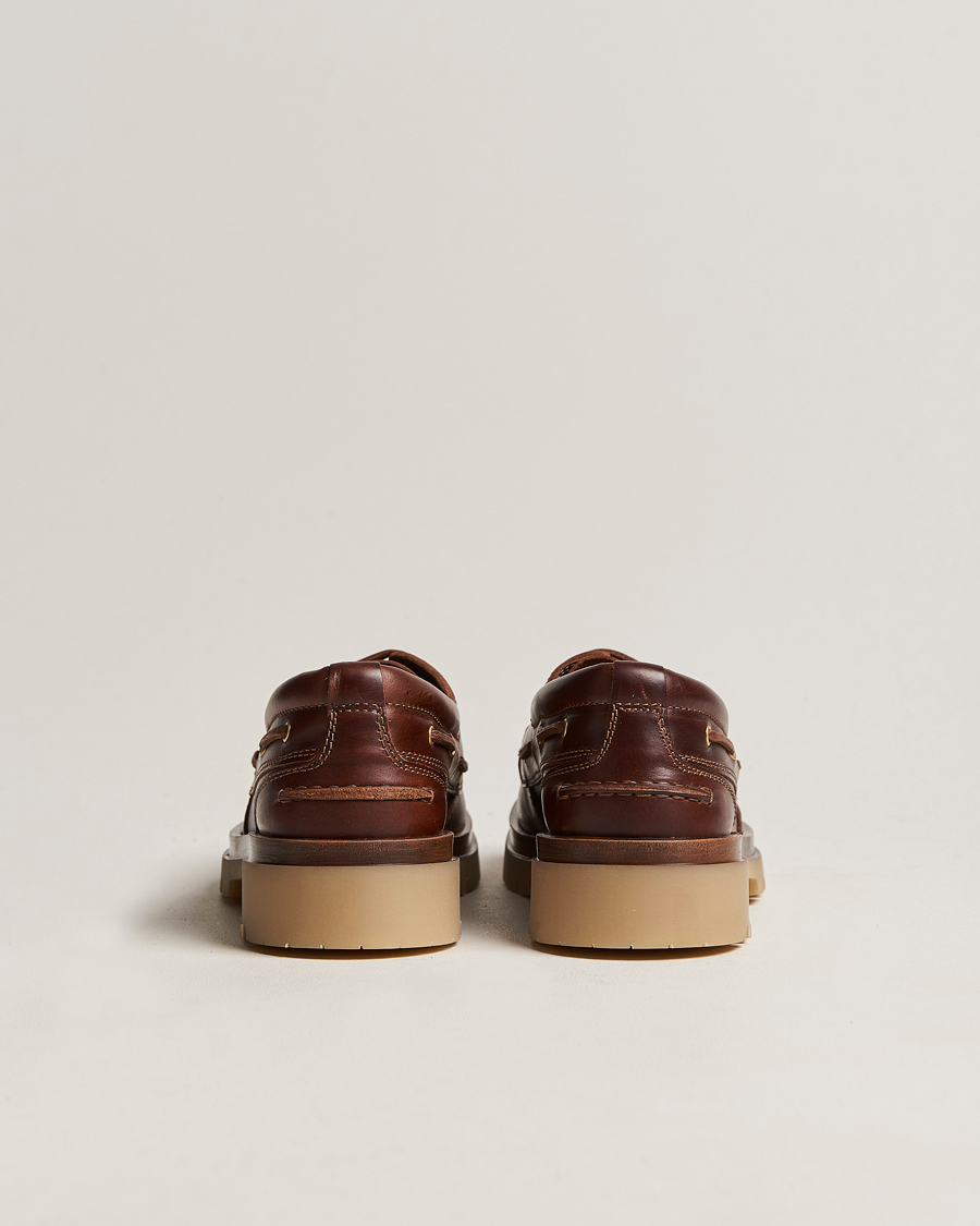 Hombres | GANT Zeamee Leather Boat Shoe Cognac | GANT | Zeamee Leather Boat Shoe Cognac