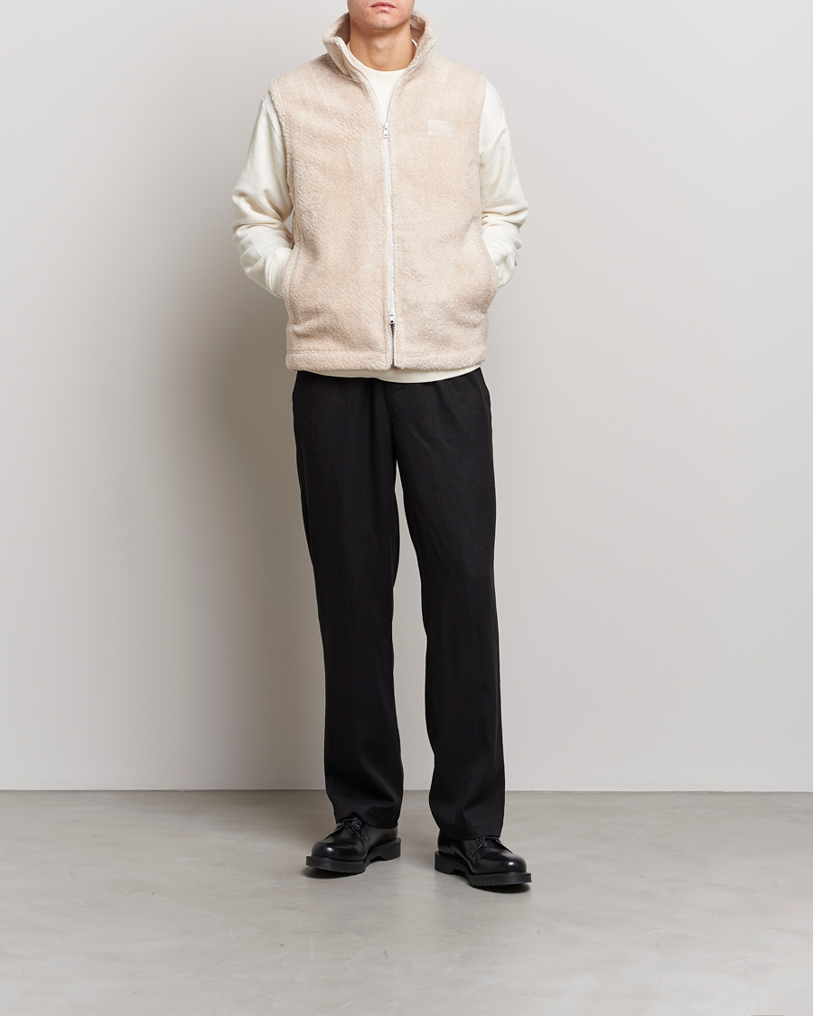Hombres | Jerséis y prendas de punto | NN07 | Nil Pile Vest Ecru