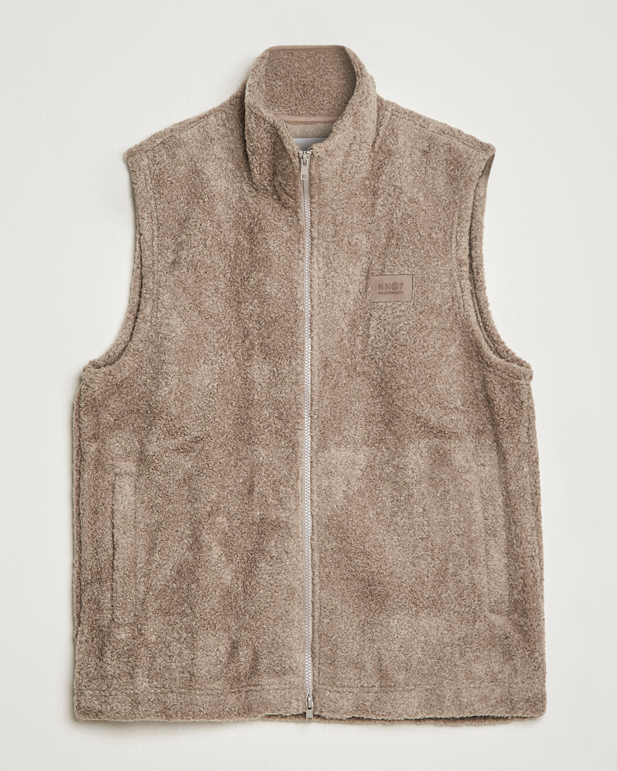 Hombres | Jerséis y prendas de punto | NN07 | Nil Pile Vest Iron