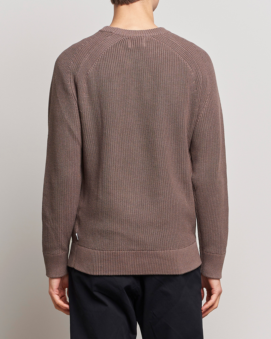 Hombres | Jerséis y prendas de punto | NN07 | Jacobo Cotton Knitted Sweater Iron