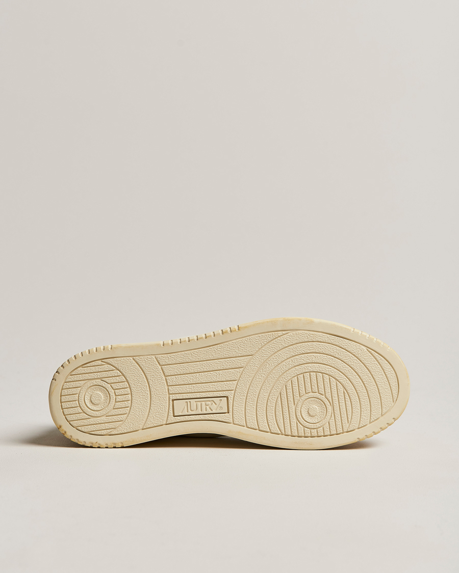 Hombres | Autry Super Vintage Low Leather/Suede Sneaker Leat White | Autry | Super Vintage Low Leather/Suede Sneaker Leat White