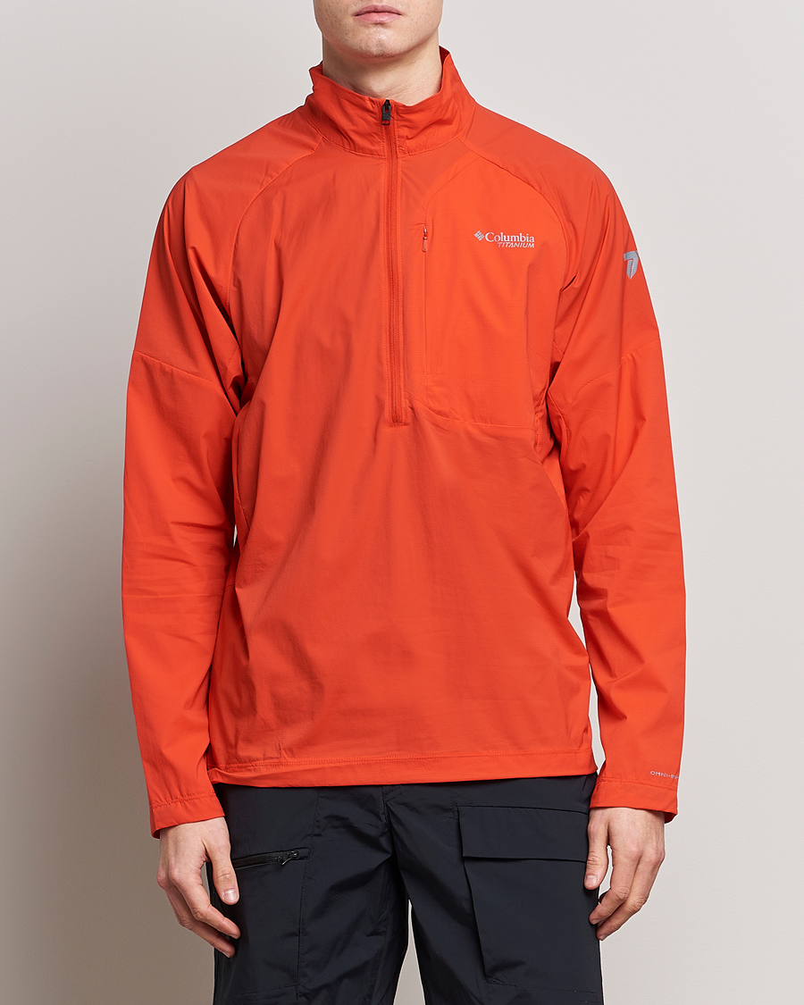 Hombres | Abrigos y chaquetas | Columbia | Titan Pass Lightweigt Half Zip Jacket Spicy