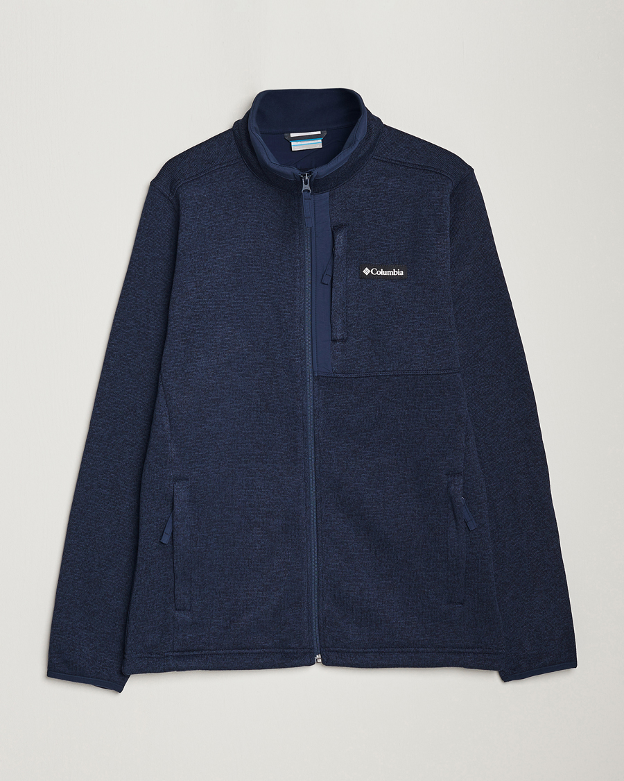 Hombres | Jerséis y prendas de punto | Columbia | Sweater Weather Full Zip Fleece Collegiate Navy