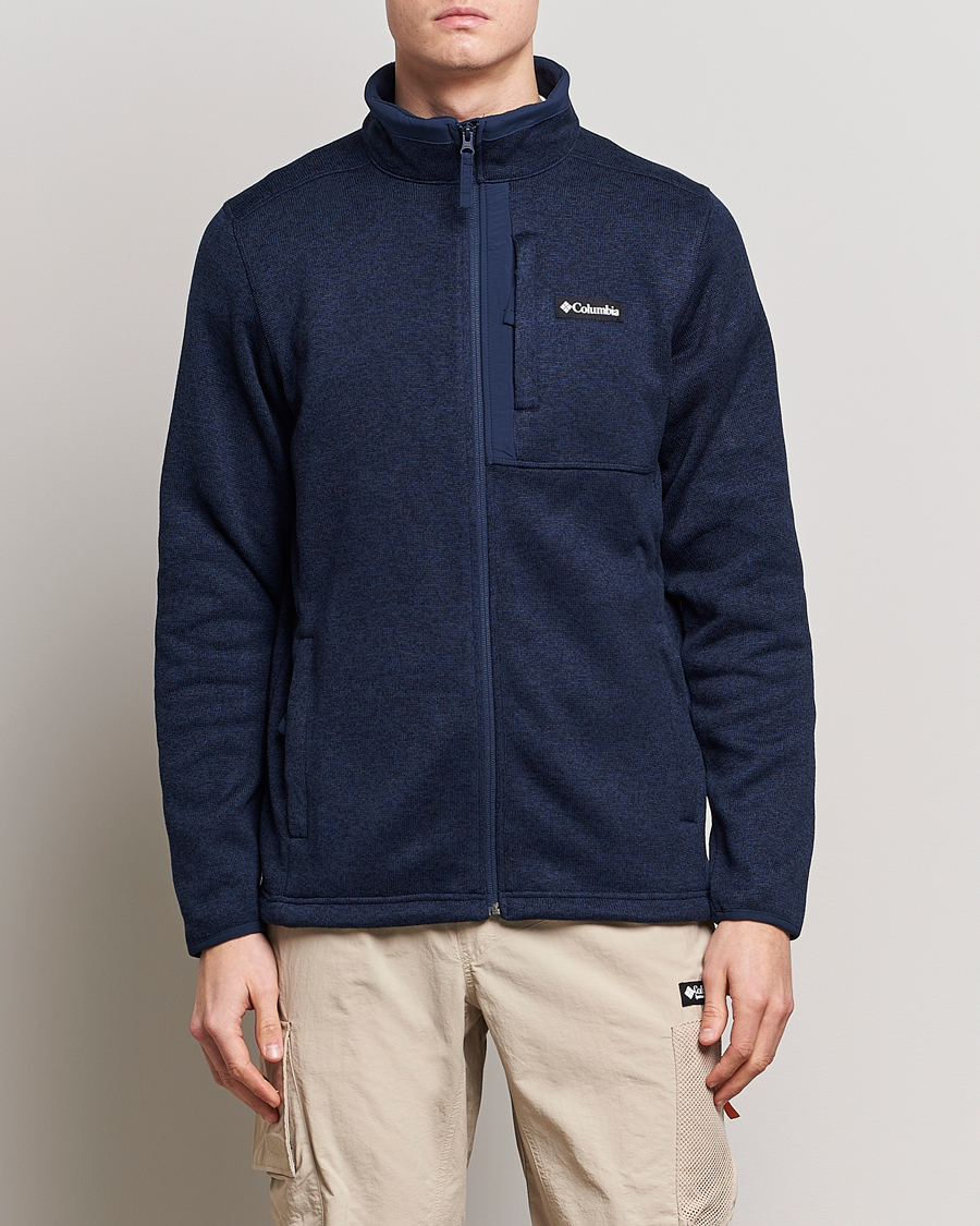 Hombres | Jerséis y prendas de punto | Columbia | Sweater Weather Full Zip Fleece Collegiate Navy