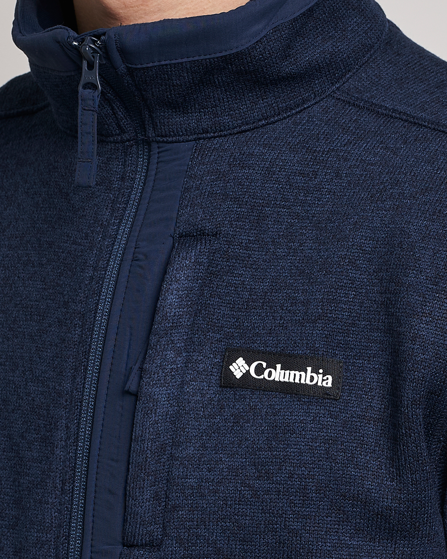 Hombres | Jerséis y prendas de punto | Columbia | Sweater Weather Full Zip Fleece Collegiate Navy