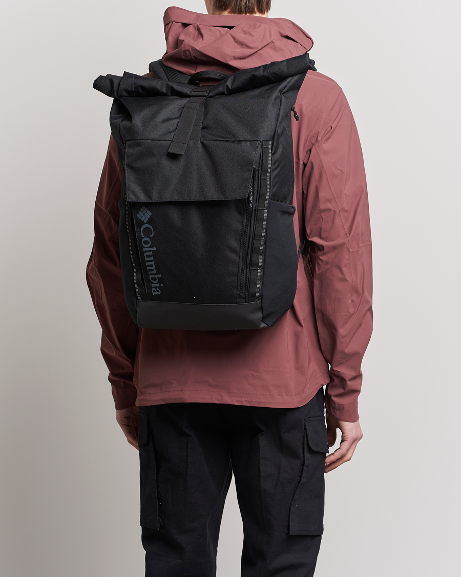 Hombres | Outdoor | Columbia | Convey II 27L Rolltop Backpack Black