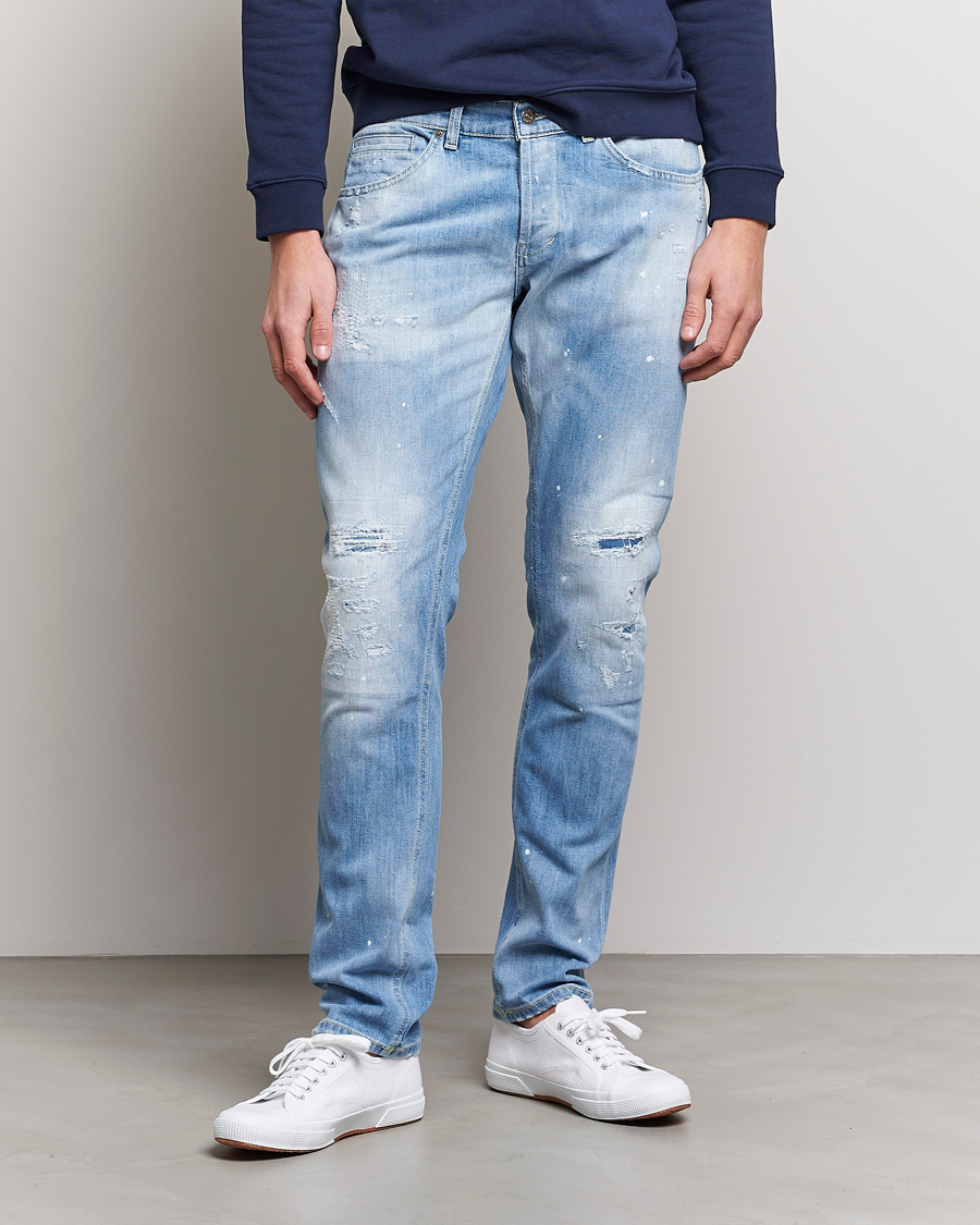 Hombres | Vaqueros | Dondup | George Jeans Light Blue