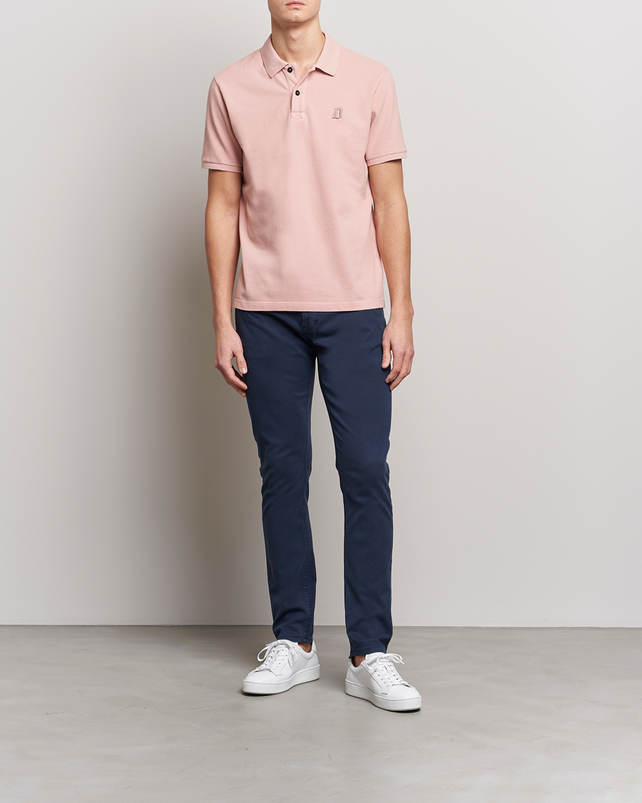 Hombres | Pantalones | Dondup | George Gabardine 5-Pocket Navy