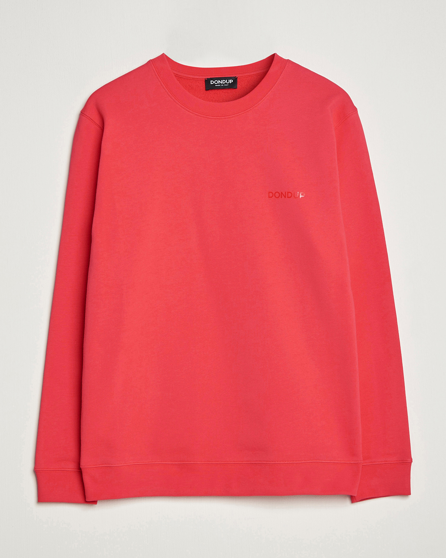 Hombres | Jerséis y prendas de punto | Dondup | Logo Sweatshirt Coral