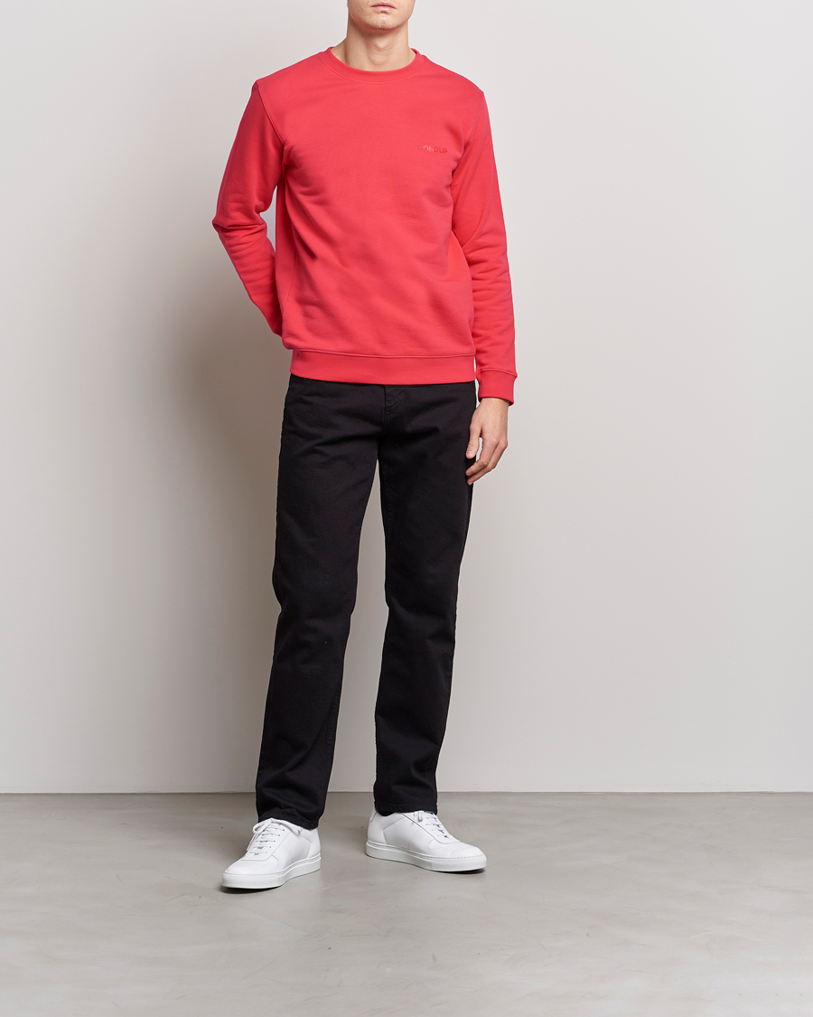 Hombres | Jerséis y prendas de punto | Dondup | Logo Sweatshirt Coral