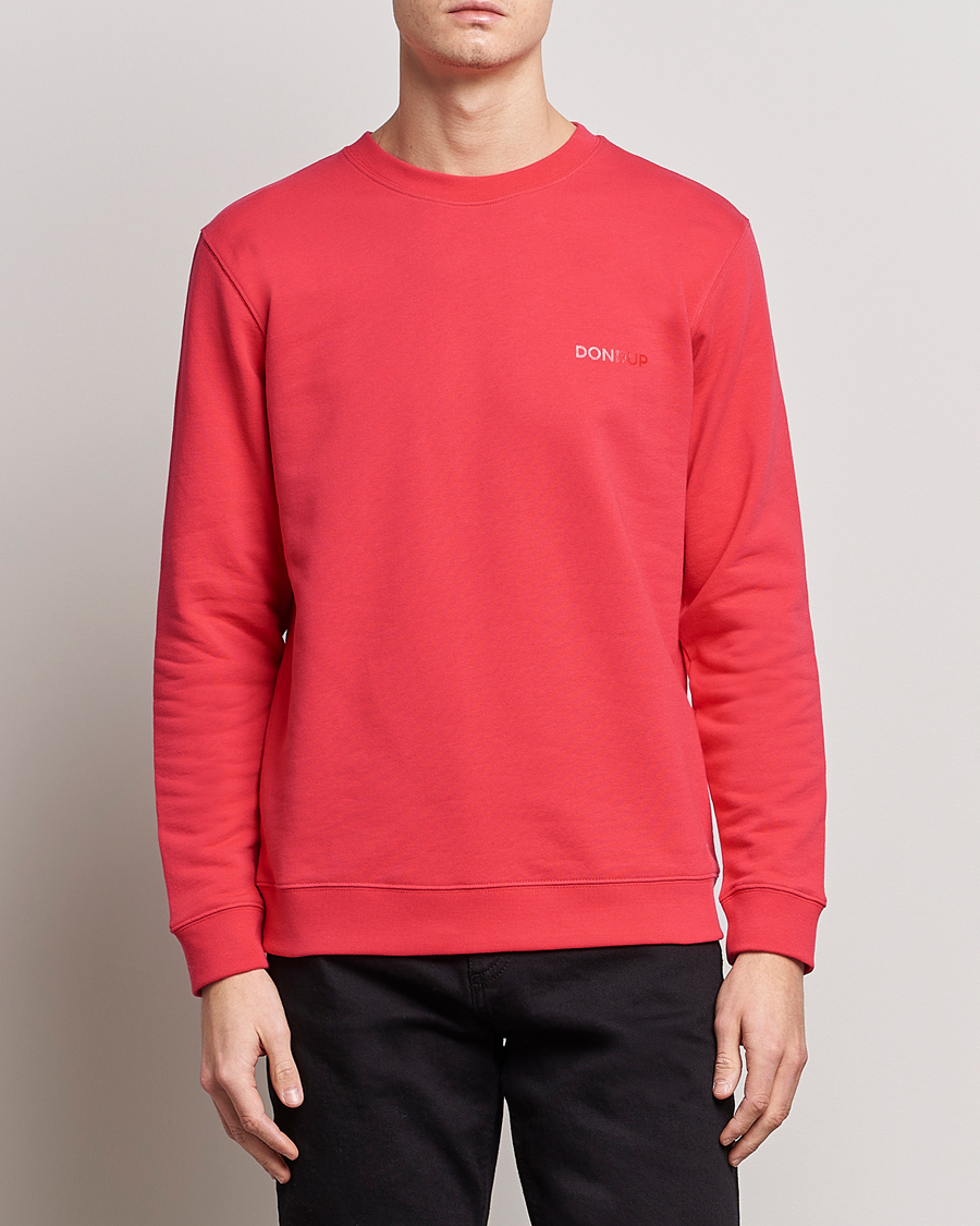 Hombres | Jerséis y prendas de punto | Dondup | Logo Sweatshirt Coral