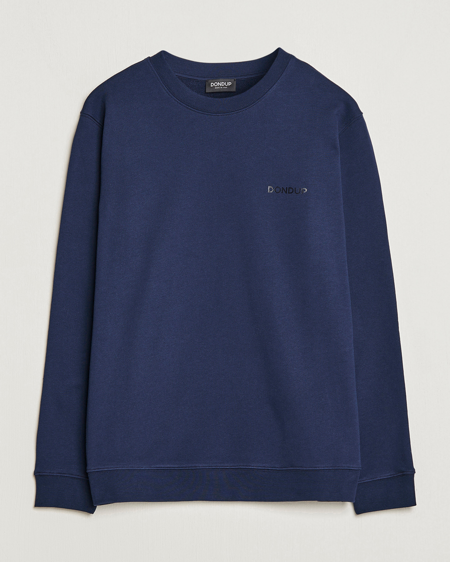 Hombres | Jerséis y prendas de punto | Dondup | Logo Sweatshirt Navy