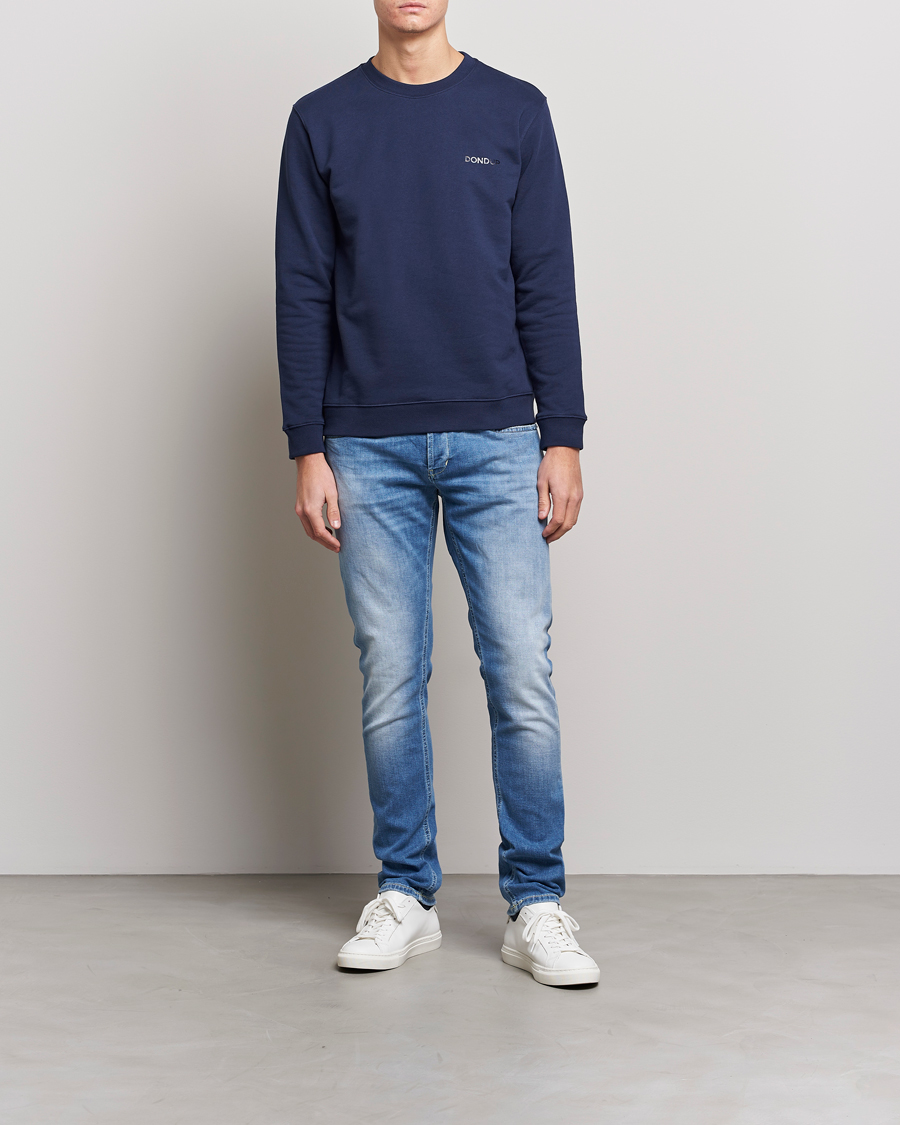 Hombres | Jerséis y prendas de punto | Dondup | Logo Sweatshirt Navy
