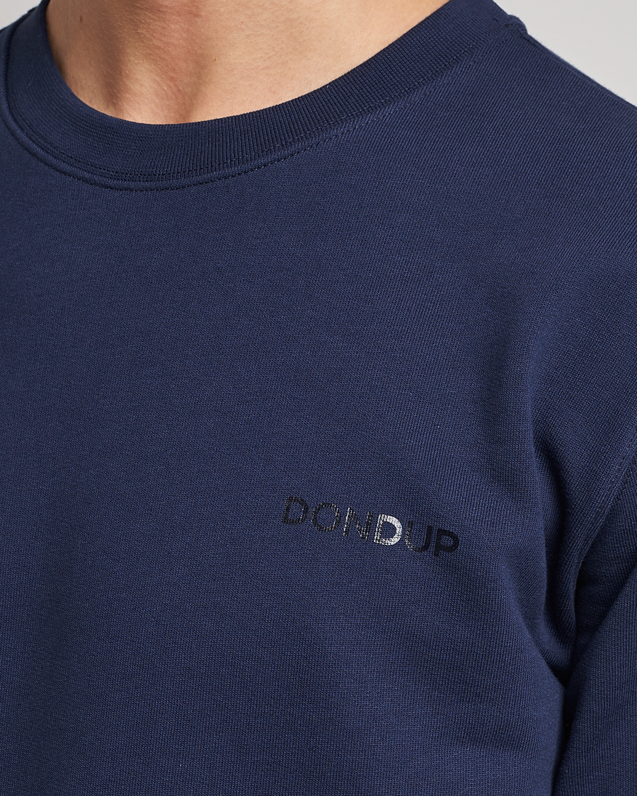 Hombres | Jerséis y prendas de punto | Dondup | Logo Sweatshirt Navy